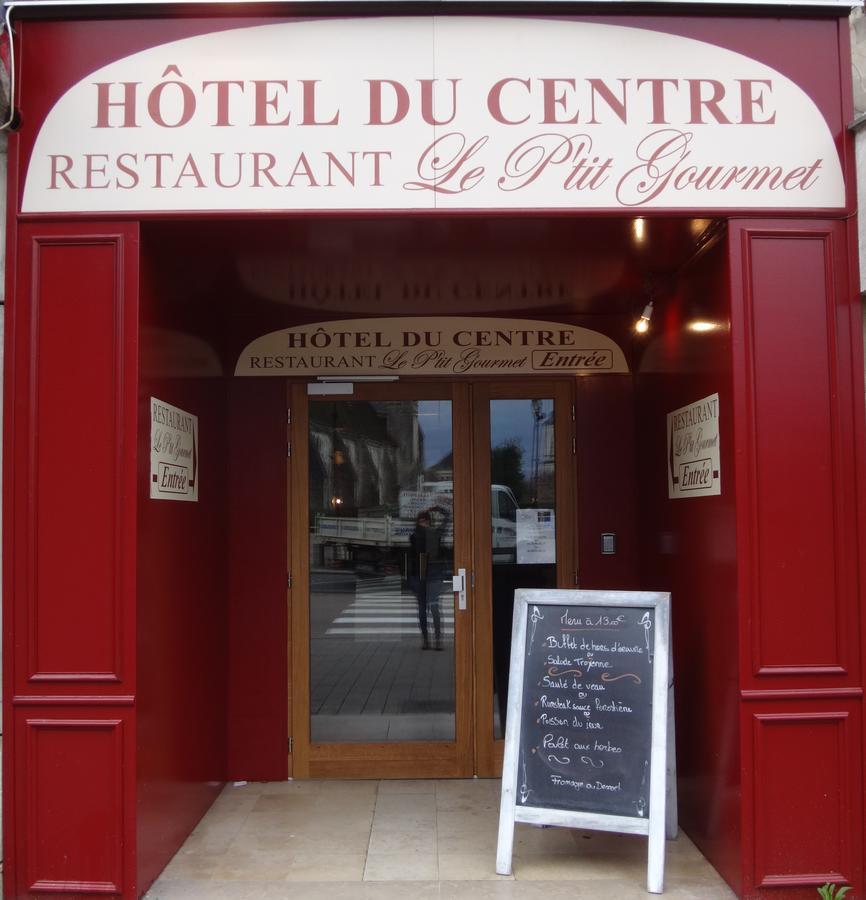 Hotel Du Centre - Restaurant Le P'Tit Gourmet Tonnerre Luaran gambar