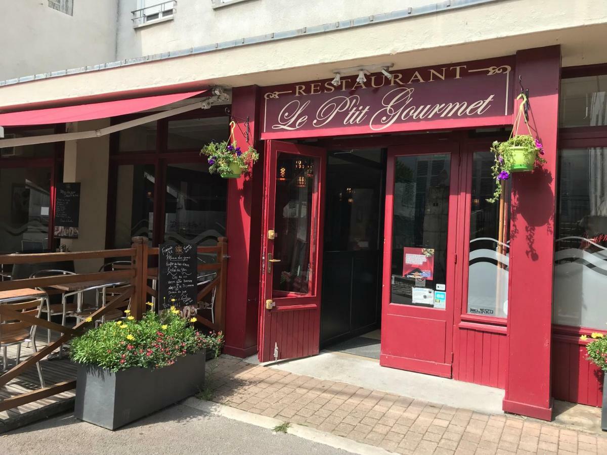Hotel Du Centre - Restaurant Le P'Tit Gourmet Tonnerre Luaran gambar